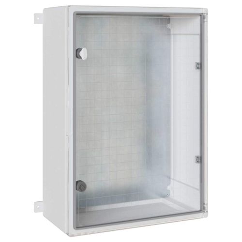 Контролен шкаф Сив 50 x 24,5 x 70 см ABS пластмаса