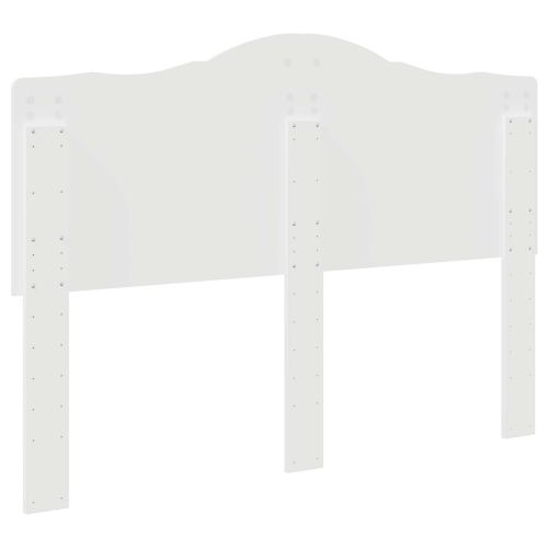 Облегалка за глава Бяло 160 cm Инженерно дърво