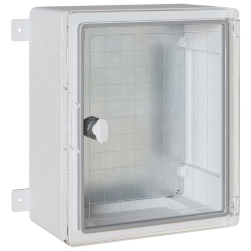 Контролен шкаф Сив 30 x 16,5 x 35 см ABS пластмаса