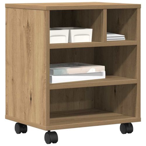 Стойка за принтер дъб артизан 41 x 32 x 48 см Инженерно дърво