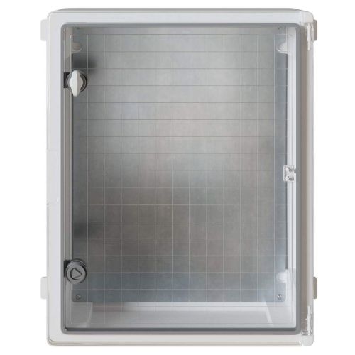 Контролен шкаф Сив 40 x 17,5 x 50 см ABS пластмаса