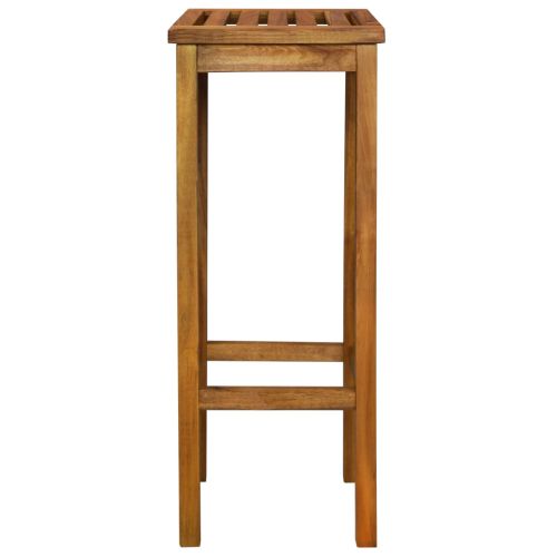 Бар столове, 2 бр, акациево дърво масив