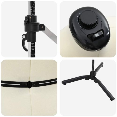 Регулируем формат за рокля женски Крем s Кадифе