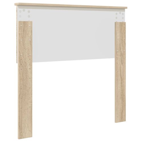 Облегалка за глава с таблото Сонома дъб 90 cm Инженерно дърво