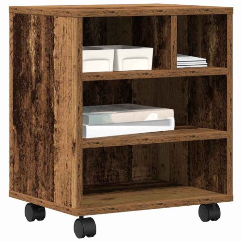 Стойка за принтер Старо дърво 41 x 32 x 48 см Инженерно дърво