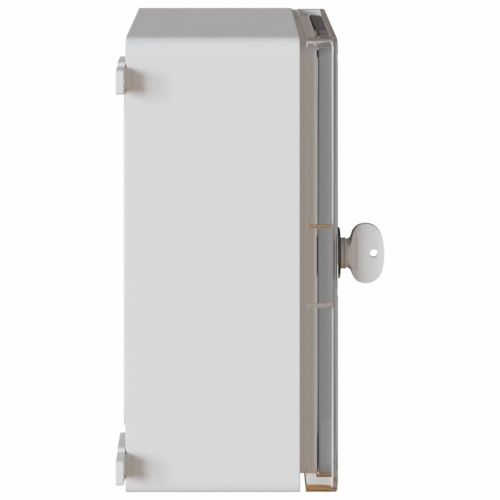 Контролен шкаф Сив 47 x 20 x 60 см ABS пластмаса