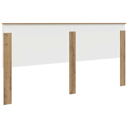 Облегалка за глава с таблото Дъб 200 cm Инженерно дърво