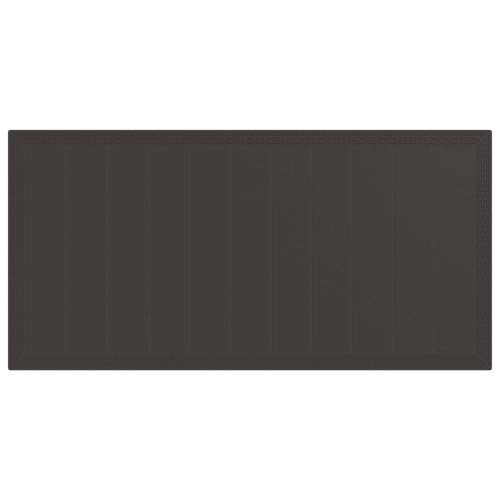 Комплект за хранене в градината 7 pcs Кафяво Полипропилен