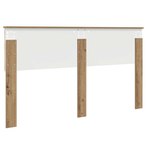 Облегалка за глава с таблото Дъб 160 cm Инженерно дърво