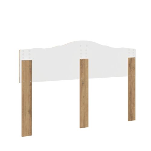 Облегалка за глава с таблото Дъб 160 cm Инженерно дърво