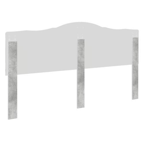 Облегалка за глава Циментено сиво 180 cm Инженерно дърво