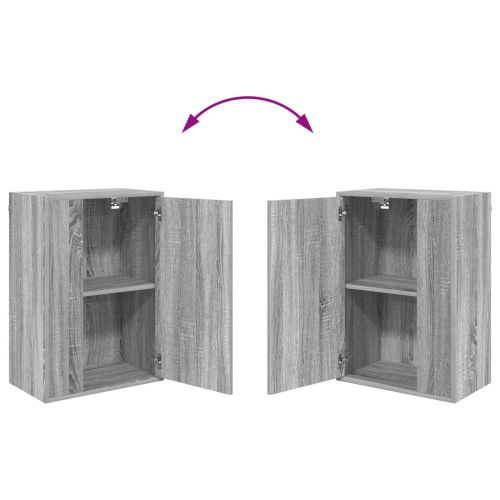 Комплект ТВ шкаф 4 pcs Сив Сонома Инженерно дърво