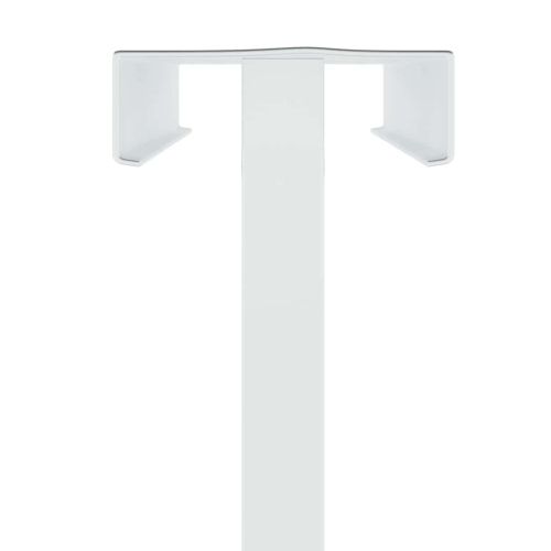 Стендове за търговски прояви 2 pcs Бяло 30 x 23,5 x 210 см