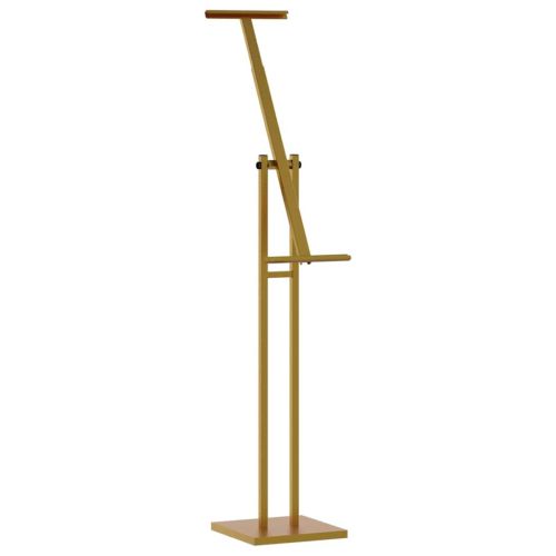 Стендове за търговски прояви 2 pcs Златист 26,5 x 26,5 x 150 см