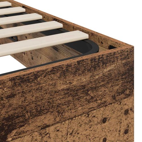 Отоманско легло Старо дърво 193 x 75,5 x 25 см Инженерно дърво