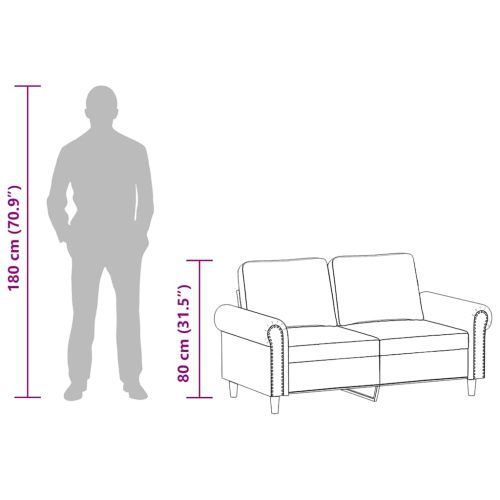2-местен диван, виненочервен, 120 см, изкуствена кожа