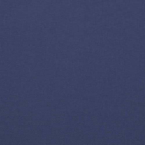 Възглавници за столове с облегалка 6 бр нейви син Оксфорд плат