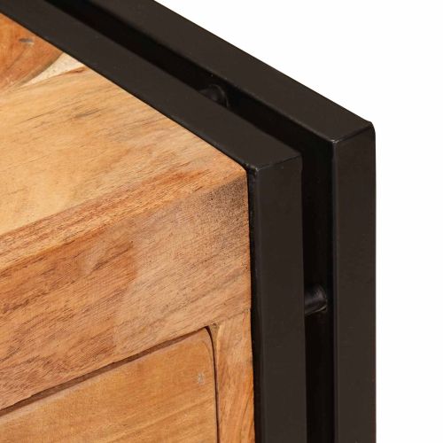 Служебен шкаф Кафяво 66 x 33 x 70 см Солидно акациево дърво