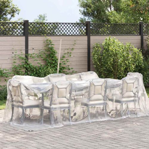 Прозрачен брезент с капси 2х5 м Полиетилен