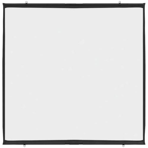 Прожекционен екран за стена, висящ 72 инча 1:1