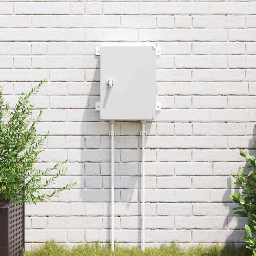 Контролен шкаф Сив 47 x 20 x 60 см ABS пластмаса