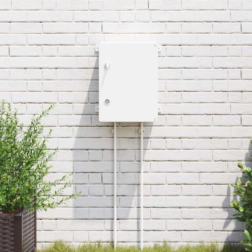 Контролен шкаф Сив 47 x 20 x 60 см ABS пластмаса