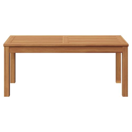 Маса Кафяво 95 x 45 x 40 см Солидно тиково дърво