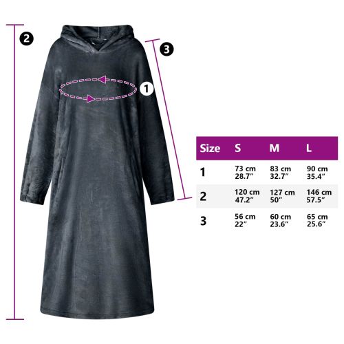 Одеяло с качулка Морски син s Фланела