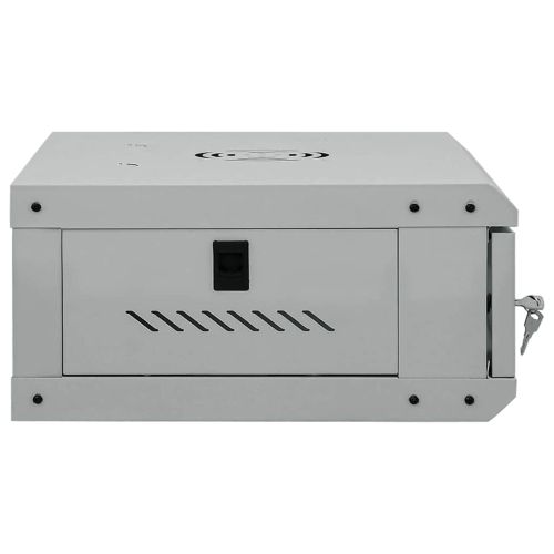 Мрежов кабинет със съхранение Сив 53 x 35 x 21 см Стомана