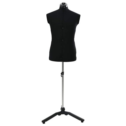 Регулируем формат за рокля женски Черно 37.5-45.5 инча текстил