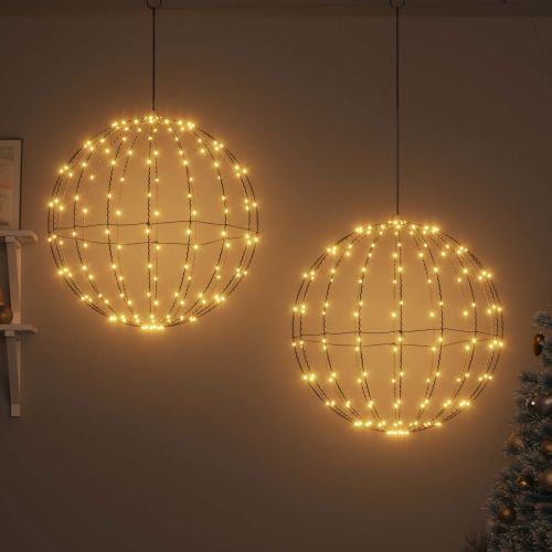 Топка 2 pcs Топло бяло 59,5 x 59,5 x 63 см Метал