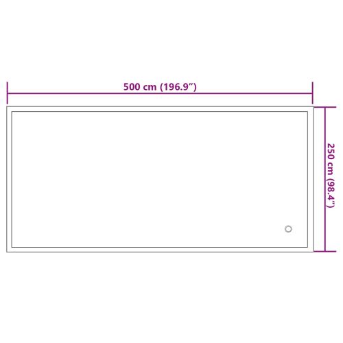 Зимна плувна възглавница Синьо 460 x 230 x 160 см ПВЦ