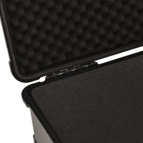 Калъф с колела за полет, черен, 58x45x27 см, PP