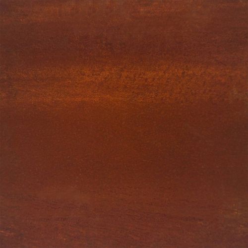 Кашпа с крака, ръждиво, 30x30x30 см, кортенова стомана