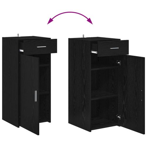 Служебен шкаф Черния дъб 42,5 x 40 x 93 см Инженерно дърво