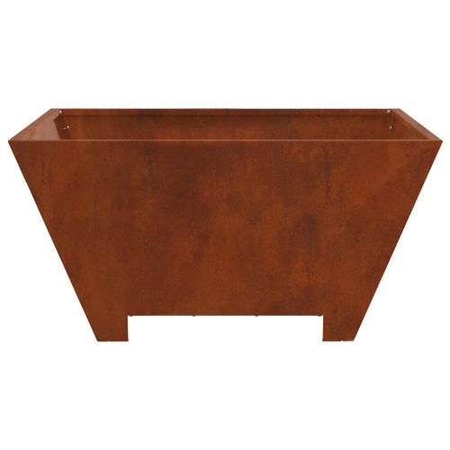 Огнище Кафяво 60 x 60 x 30 cm Променлива стомана