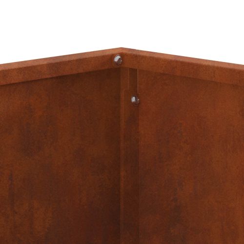 Огнище Кафяво 60 x 60 x 30 cm Променлива стомана