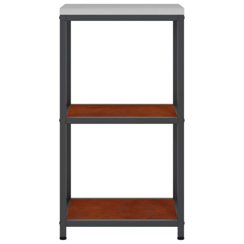 Съхранение в кухнята с рафт Ръждясало 60 x 50 x 92 см Стомана