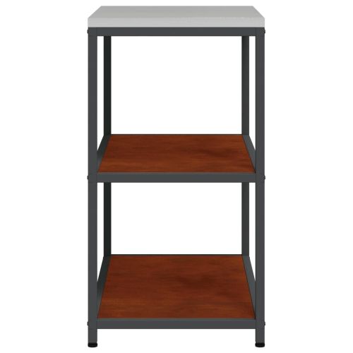 Съхранение в кухнята с рафт Ръждясало 60 x 50 x 92 см Стомана