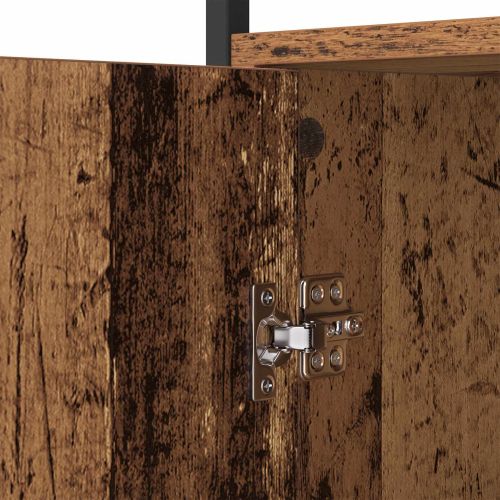 Служебен шкаф Старо дърво 100 x 35 x 80 см Инженерно дърво