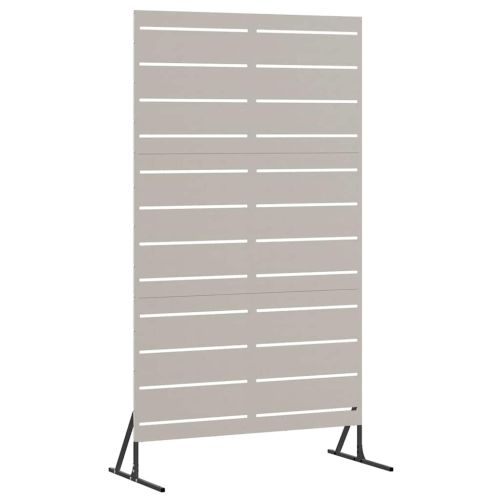 Екран за уединение Сив 100 x 50 x 180 см Патинираща стомана