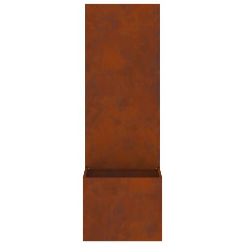 Екран за градинска неприкосновеност Ръждясало 50 x 32 x 150 см