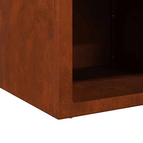 Огнище Ръждясало 50 x 50 x 40 cm Патинираща стомана