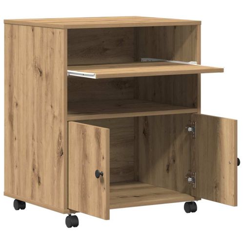 Стойка за принтер Дъб 60 x 48 x 74 см Инженерно дърво