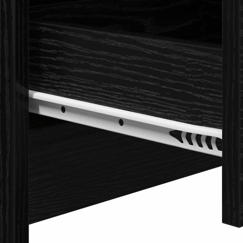 Нощен шкаф Черния дъб 38 x 34 x 61 см Инженерно дърво