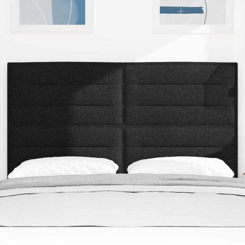 Облегалка за глава с таблото Черно 144 см Изкуствена