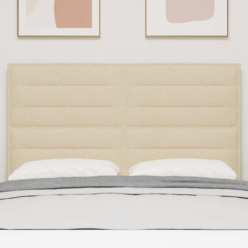 Облегалка за глава с таблото Крем 144 см Изкуствена