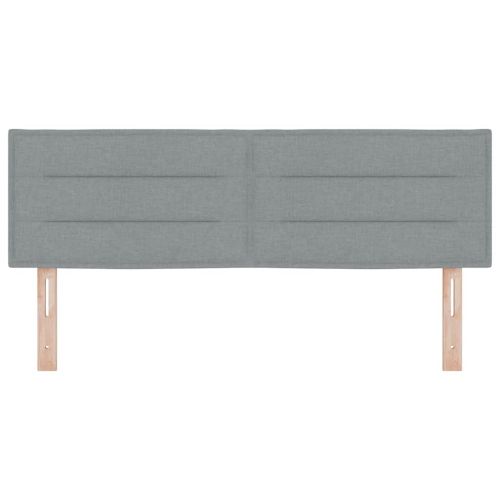 LED глава С LED лентисти светлини Светлосиво 160 cm Полиестер