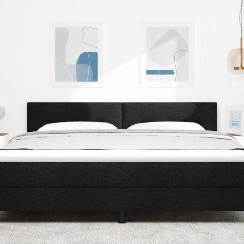 LED глава С LED лентисти светлини Черно 180 cm Полиестер