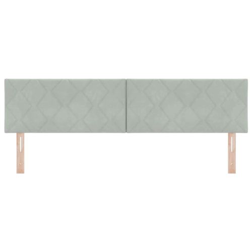 LED глава Светлосиво 180 cm Изкуствена